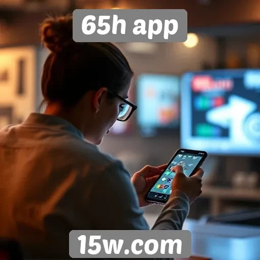 Gamificação no 65h app melhora experiência do usuário